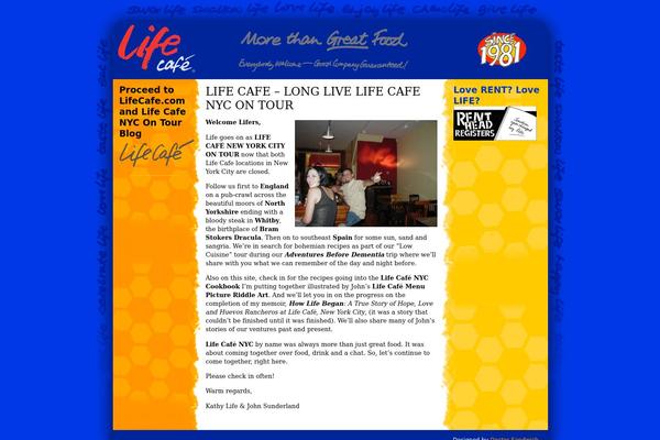lifecafe.com site used Lifecafe