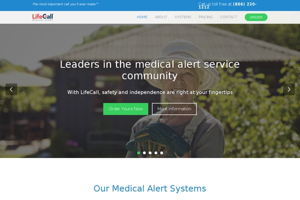 Site using Salient-core plugin