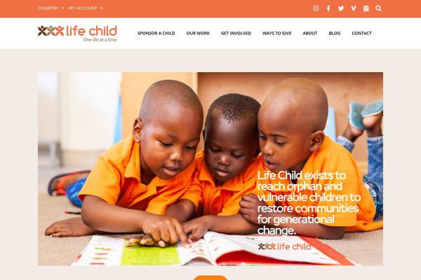 lifechild.org.za site used Life-child