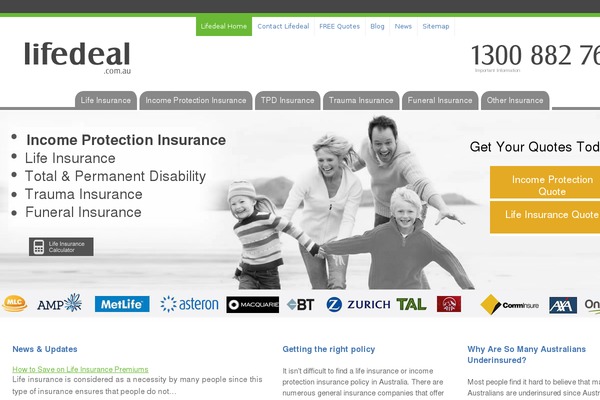 lifedeal.com.au site used Lifedeal