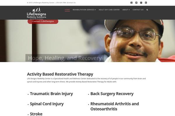 Site using Cornerstone plugin