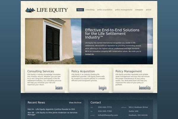 lifeequity.net site used Lifeequityv2