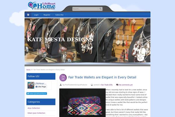 Bellissima theme site design template sample