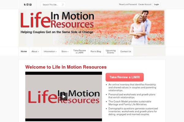 lifeinmotionresources.com site used Limr