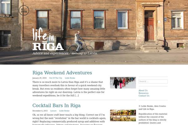 lifeinriga.com site used Lifeinriga