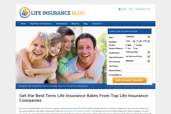 lifeinsuranceblog.net site used Astrachild-4-28-2020