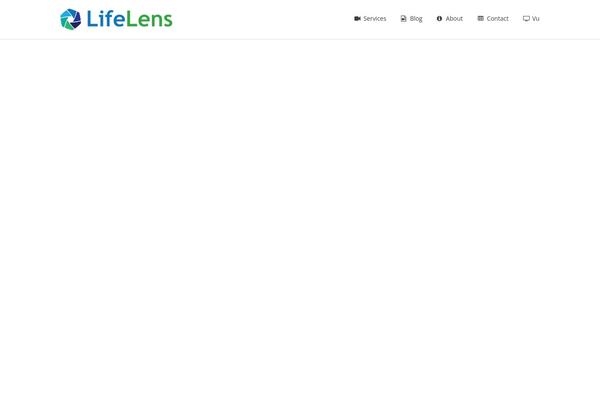 lifelens.productions site used Converio-child