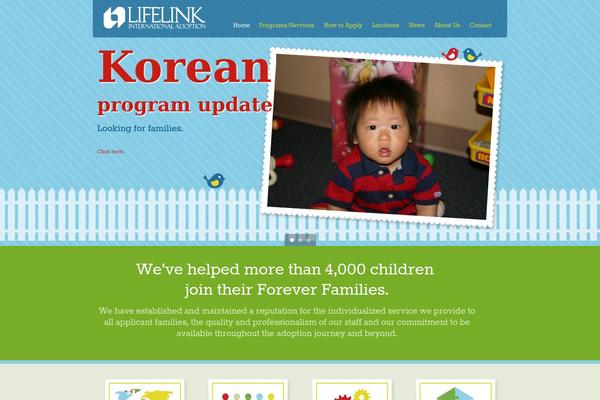 lifelinkadoption.org site used Lifelink