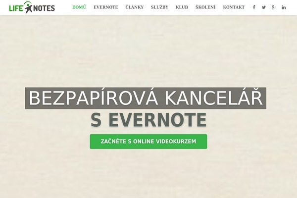 lifenotes.cz site used Corsa