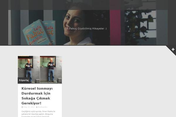 Alizee theme site design template sample