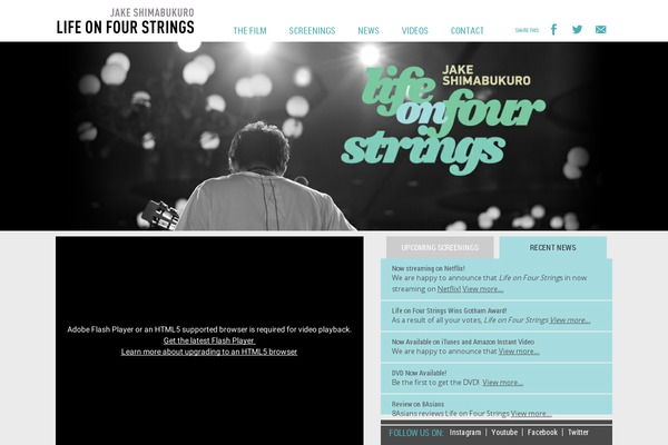 lifeonfourstrings.com site used Lifeonfourstrings