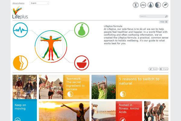 lifeplus theme websites examples