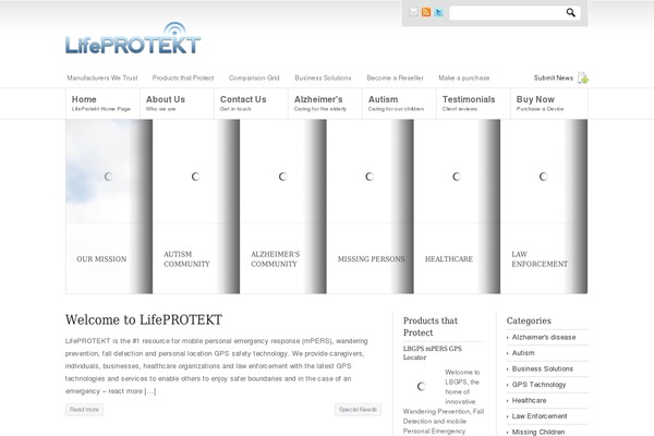lifeprotekt.com site used Newscast