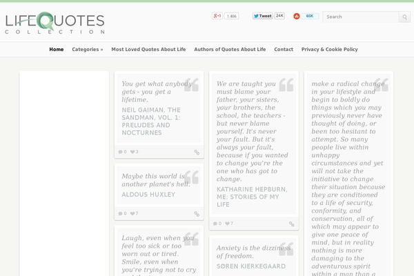 lifequotescollection.com site used Wp_pinfinity5-v1.5.1