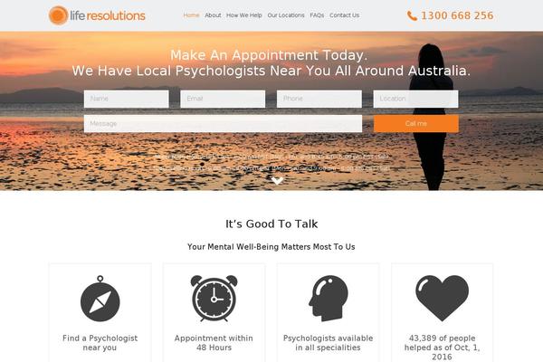 liferesolutions.com.au site used Liferesolutions