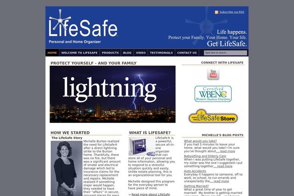 lifesafe.com site used Headway-207