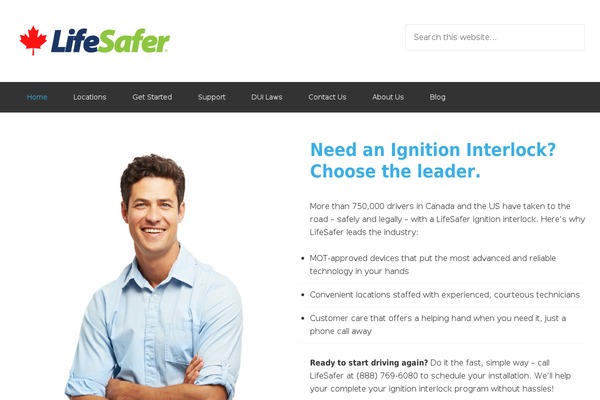lifesafer.ca site used Lifesafer-2022
