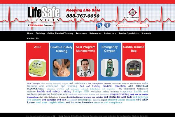 lifesafeservices.com site used Sniper-corporate-wordpress-theme