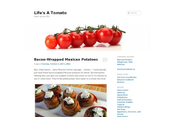 Twenty Sixteen theme site design template sample