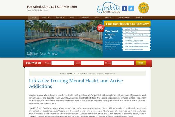lifeskillssouthflorida.com site used Lifeskilss2014-theme