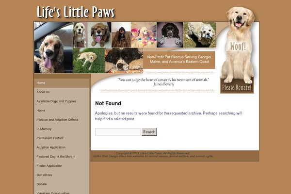 lifeslittlepaws.com site used Gwd_dogs_v3