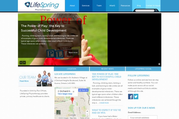 lifespringclinics.ca site used Lifespring