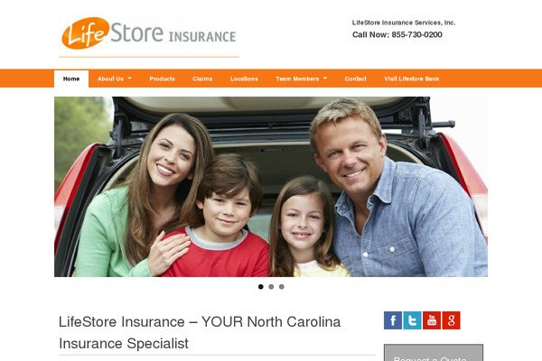 lifestoreinsurance.com site used Stack-a1