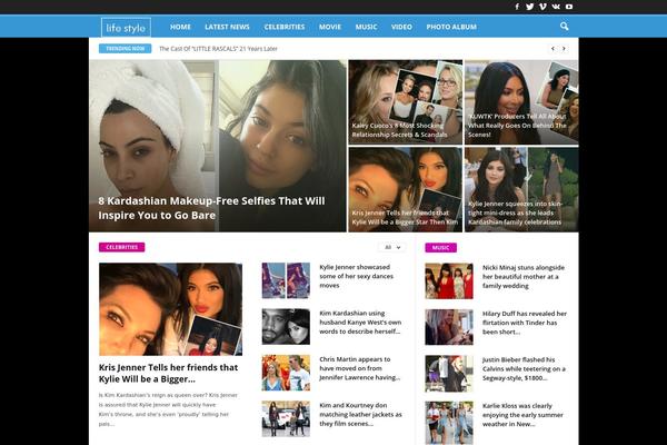 lifestyle-entertainment.com site used Newsmag1