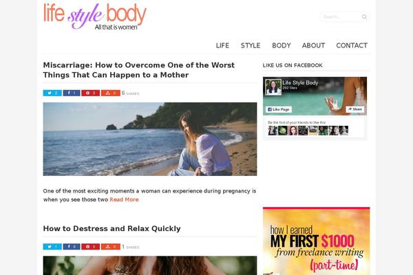 lifestylebody.com site used Dedicated