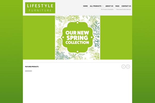 The Retailer theme site design template sample