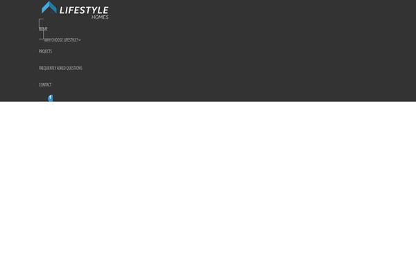 Lifestyle Child Theme theme site design template sample