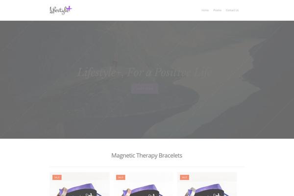 Salient theme site design template sample