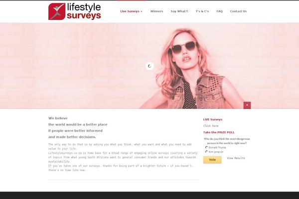 lifestylesurveys.co.za site used Freshlook