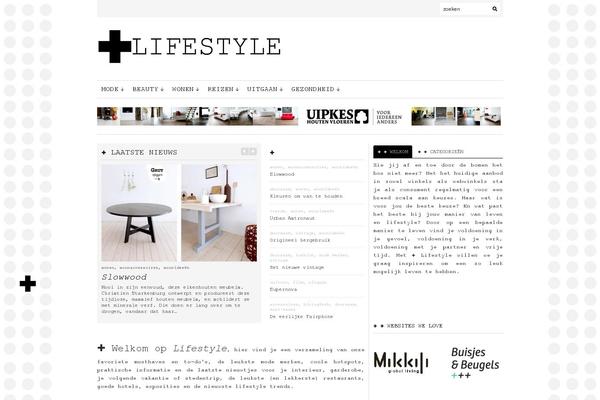 Archief theme site design template sample
