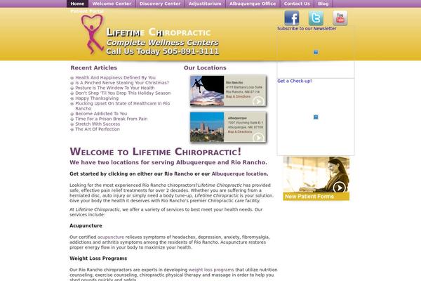 lifetimechiropractic.com site used Chiro