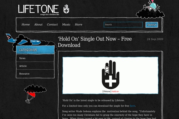 lifetone.com site used Lefthanded