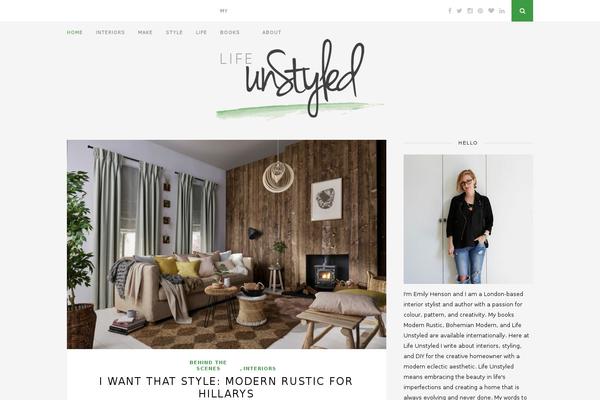 Florence theme site design template sample