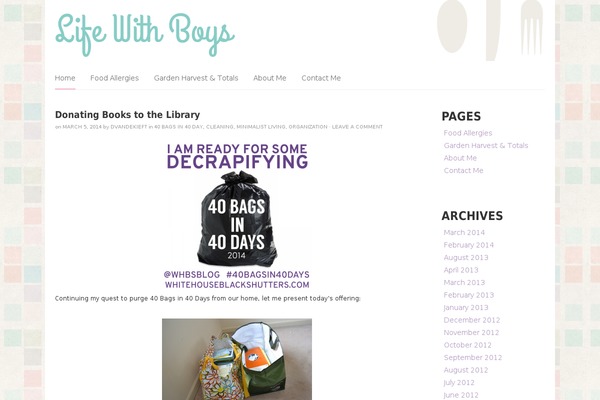 lifewithboys.net site used Gdfood