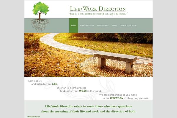 lifeworkdirection.org site used Headway-1