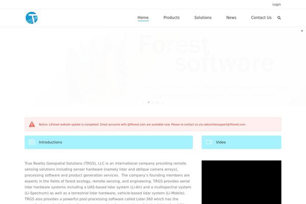 The7 theme site design template sample