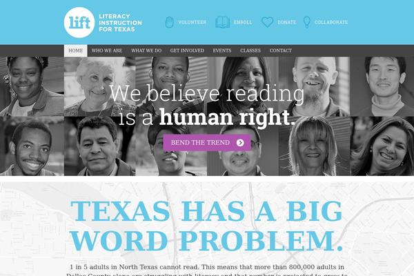 lift-texas.org site used Lift