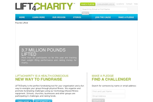 lift4charity.org site used L4c