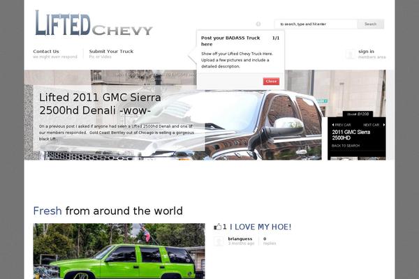 liftedchevy.com site used Serpent