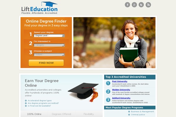 lifteducation.org site used Blogbaster