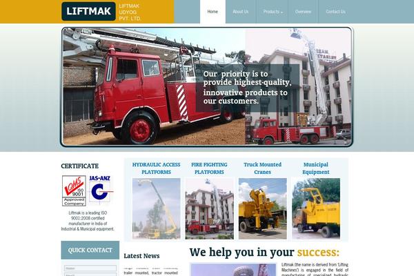 liftmak.com site used Dynamix