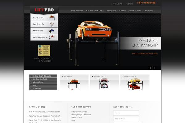 liftpro.ca site used Liftpro
