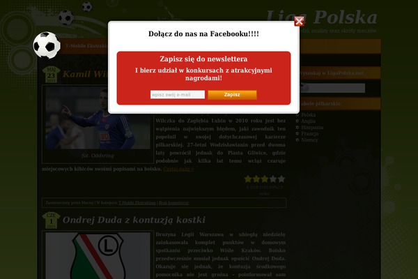 ligapolska.net site used Ggsoccer
