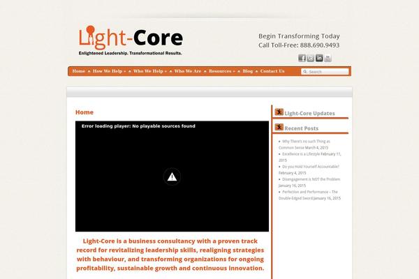 light-core.com site used Jumppoint-theme