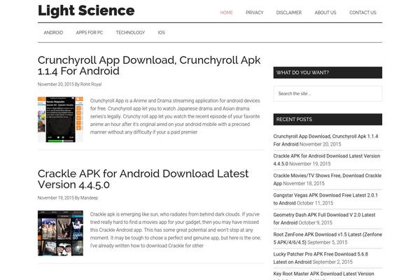 Magazine Pro theme site design template sample