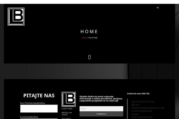 Narcos theme site design template sample